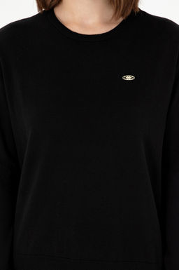 Женский черный базовый свитер - U.s. polo assn фото 6