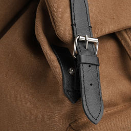 Рюкзак мужской городской TEXTURA, текстиль, цвет коричневый  фото 5