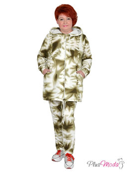 Толстовка Модель №1532 размеры 44-84 - Plusmoda фото 6