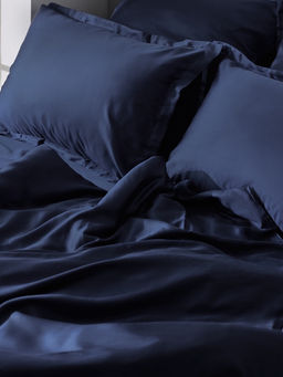 Пододеяльник 1.5-спальный SL Home, 150×220 см, синий, тенсель