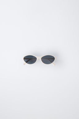 GAFAS DE SOL PASTA CAT EYE / Blanco roto - Zara фото 2