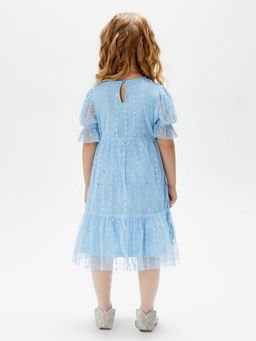 ACOOLA / Платье детское для девочек Garden голубой  фото 4