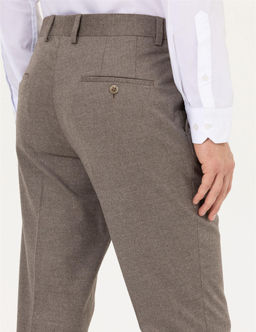 A__k Kahverengi Slim Fit Kuma_ Pantolon - Pierre cardin фото 7