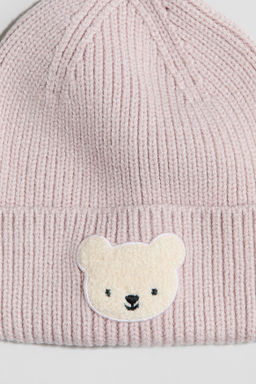 Gorro beanie con aplicaci?n - H&m фото 3