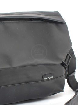 Сумка мужская текстиль HSH-1100-52, 1отд, плечевой ремень, черный SALE 259016 - Bobo фото 4