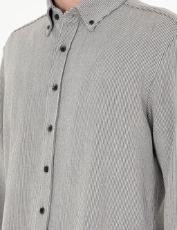 Gri _izgili Regular Fit Uzun Kollu G_mlek - Pierre cardin фото 7