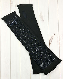 Митенки женские трикотажные удлиненные, 39 см