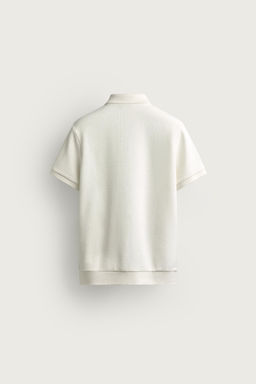 POLO REGULAR FIT CREMALLERA / Blanco roto - Zara фото 7