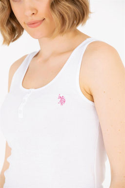 Женская белая футболка Basic - U.s. polo assn фото 14