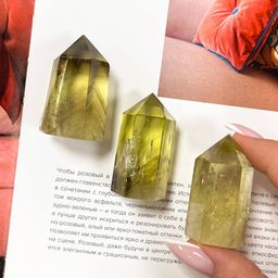 Кристалл из лимонного Кварца