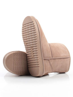 04-PAYH01-2Z BEIGE Угги женские (натуральная замша, 100% шерсть)