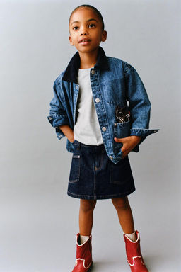 QUILTED DENIM JACKET - Zara фото 7
