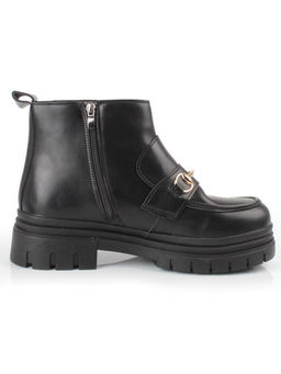 01-FR19-2 BLACK Ботинки демисезонные женские