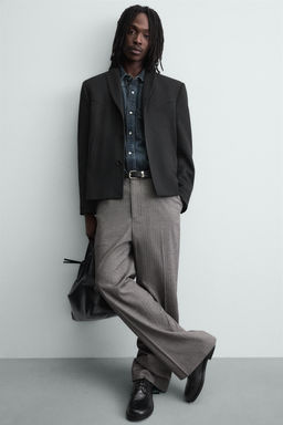 BLAZER ESTRUCTURA / Negro - Zara фото 6