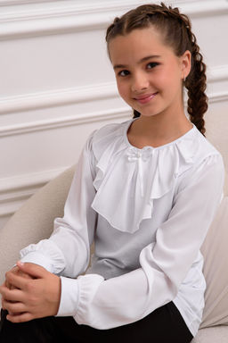 Миленушка блузка детская дл. рукав