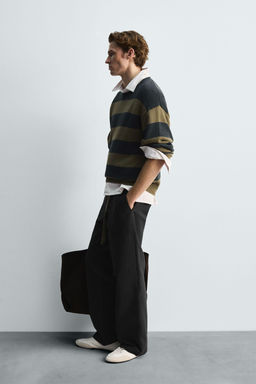 STRIPED JACQUARD SWEATER - Zara фото 4