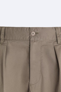 TEXTURED TROUSERS WITH PLEATS - Zara фото 9