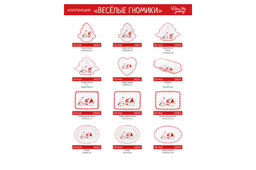 Банка д/хранения 250 мл 9,3*9,3*7 см Весёлые гномики + дер. крышка-подставка с крыш. с сил. уплот. - Elan gallery фото 8