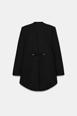 BLAZER LARGA MINIMAL ZW COLLECTION LIMITED EDITION / Negro