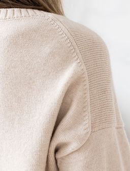 VILATTE / Джемпер из пряжи с кашемиром  фото 3