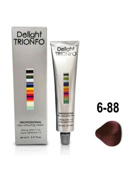 ДТ 6-88 стойкая крем-краска для волос Темный русый интенсивный красный 60 мл Constant Delight