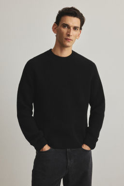 Jersey en punto acanalado de lana Regular Fit - H&m фото 8