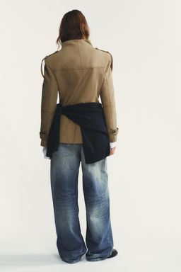 JACKET WITH SHOULDER TABS AND POCKETS - Zara фото 6