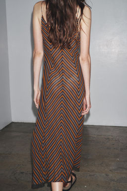 ZW COLLECTION STRIPED CAMISOLE DRESS - Zara фото 3