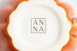 Кружка, 450 мл, с крышкой, керамика, оранжево-зеленая, Тыква, Bright pumpkin - Anna lafarg фото 7