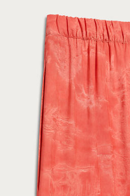 PANTAL?N PLUMAS MARISA BERENSON X ZARA / Rojo / Naranja  фото 3