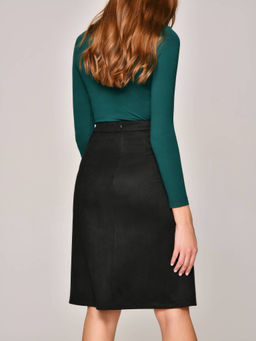 CONTE Юбка женская OFFICE CHIC black black