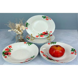 Тарелка суповая 20 см JEWEL Садовница (фарфор)