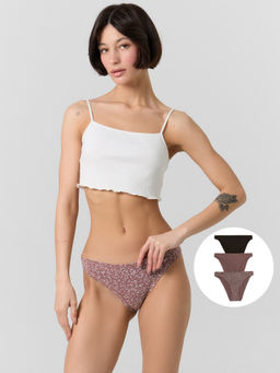 Цена за 2 штуки! ТРУСЫ ЖЕНСКИЕ (3ШТ.)