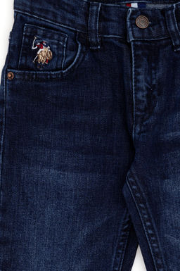 Темно-синие джинсовые брюки для мальчика Неожиданная скидка в корзине - U.s. polo assn фото 4