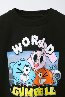 CAMISETA ESTAMPADA GUMBALL CARTOON NETWORK / Negro - Zara фото 3