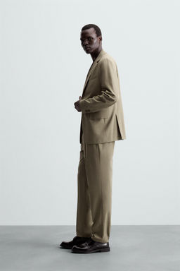 TEXTURED SUIT BLAZER - Zara фото 12