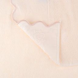 Полотенце махровое "Утренняя роза" 70х140см, хлопок 100%, светло-персиковый (Китай)