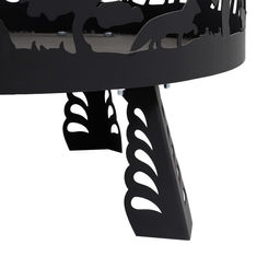 Костровая чаша Лес, d=60 см, h=42 см, толщина стали 3 мм - Simaland фото 4