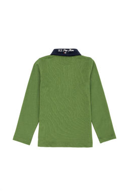 Erkek _ocuk Ye_il Sweatshirt