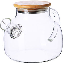 60096 Заварочный чайник 3пр 1л стек бамбук LR(х24) - Mayer&boch фото 5