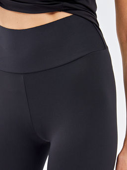 Kad?n Beli Lastikli Ekstra Dar Fit D?z Tayt