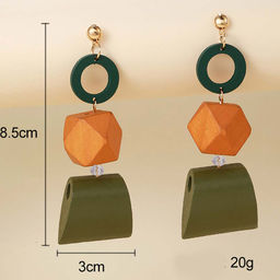 Серьги длинные на гвоздиках арт. 13 3227 (id 274511) - Rada фото 3