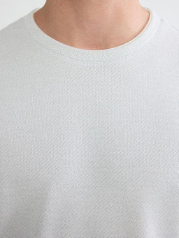 Bisiklet Yaka Erkek Sweatshirt