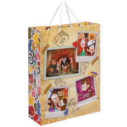 Пакет ламинированный вертикальный, 31 х 40 х 11 см, Гравити Фолз - Disney фото 3