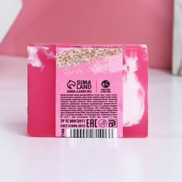 Мыло для рук Сияй!, 90 г, аромат вишни, Чистое счастье  фото 3