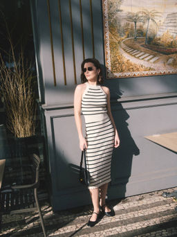 CONTE LDK 2336 Юбка женская beige-black