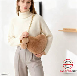 Сумка женская плюшевая