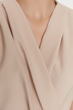 Tas Kemerli Kruvaze Yaka Genis Paca Dokuma Tulum TWOSS21TU0004