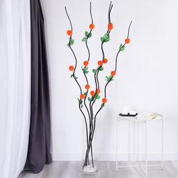 Сухоцвет набор 5 штук 150 см / GT-165 /уп 100/белый - ГалеонТрейд фото 4