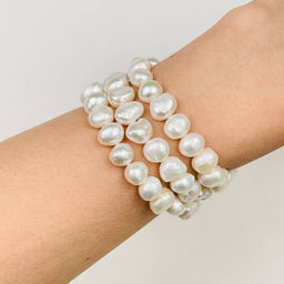 Бусины для украшений из белого Жемчуга 39 см